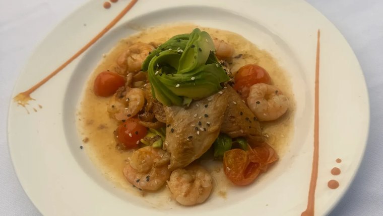 Plato compartido por Jean Guzman en su reseña